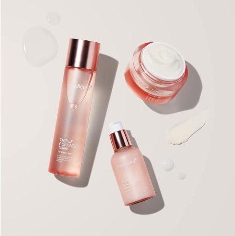 Medicube | Triple Collagen Toner | Ujędrniający Toner do Twarzy Kolagen Nawilżenie i Elastyczność - 140ml