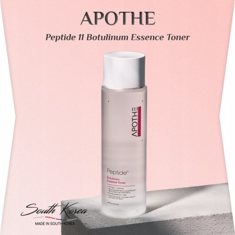 APOTHE | Peptide 11 Botulinum Essence Toner | Koreański Tonik do Twarzy na Zmarszczki - 250ml