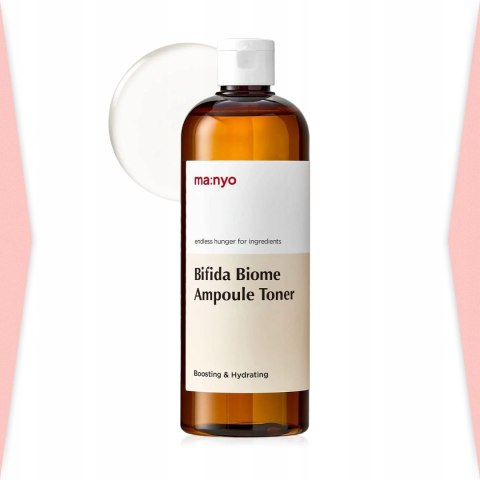 Ma:nyo | Bifida Biome Ampoule Toner | Nawilżający Tonik z Kompleksem Bifida - 400ml