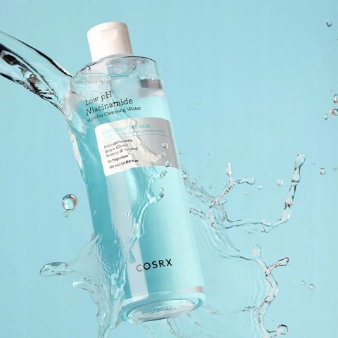 COSRX | Low pH Niacinamide Cleansing Water | Niacynamidowa Woda Micelarna na Niedoskonałości - 400ml