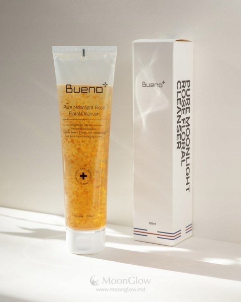 Bueno | Pure Moonlight Rose Floral Cleanser | Delikatny Żel do Mycia Twarzy Kojący na Niedoskonałości - 150ml