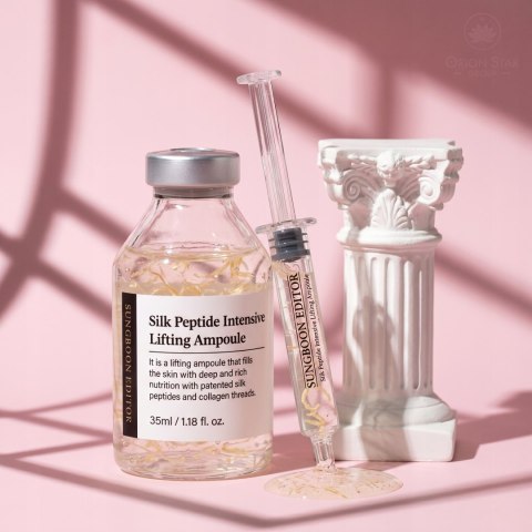 Sungboon Editor | Silk Peptide Intensive Lifting Ampoule | Koreańskie Serum Liftingujące - 35ml