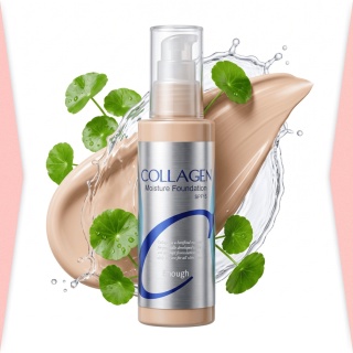 Enough | Collagen 3X Moisture Foundation SPF15 (Odcień 13C) | Koreański Podkład do Twarzy Nawilżający - 100ml