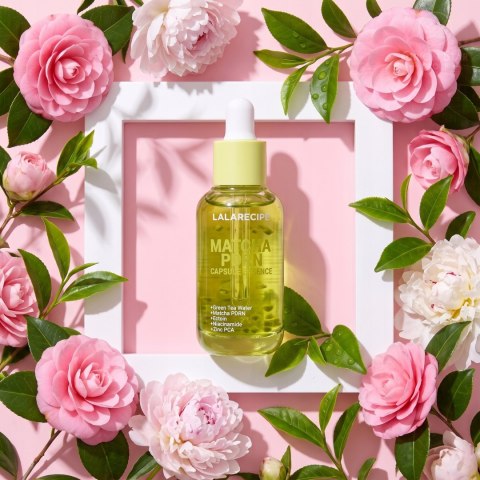 LalaRecipe | Matcha PDRN Capsule Essence | Koreańska Esencja do Twarzy Regenerująca - 30ml