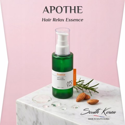 APOTHE | Hair Relax Essence | Koreańska Esencja do Włosów Suchych i Matowych - 80ml