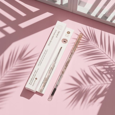 Dr Althea | Dear.A 0.9mm Brow Pencil | Precyzyjna Koreańska Kredka do Brwi - 02 Peanut Brown