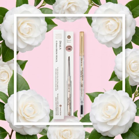 Dr Althea | Dear.A 0.9mm Brow Pencil | Precyzyjna Koreańska Kredka do Brwi - 02 Peanut Brown