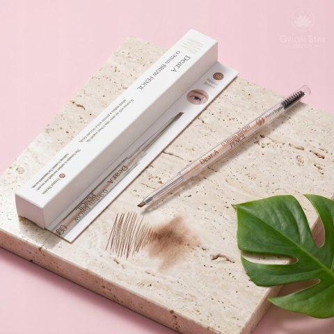 Dr Althea | Dear.A 0.9mm Brow Pencil | Precyzyjna Koreańska Kredka do Brwi - 02 Peanut Brown