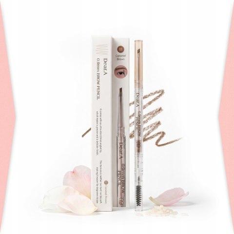 Dr Althea | Dear.A 0.9mm Brow Pencil | Precyzyjna Koreańska Kredka do Brwi - 03 Caramel Brown