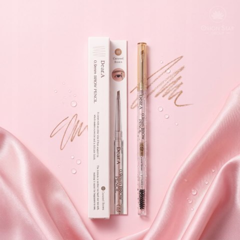 Dr Althea | Dear.A 0.9mm Brow Pencil | Precyzyjna Koreańska Kredka do Brwi - 03 Caramel Brown