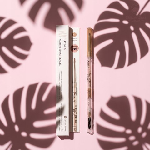 Dr Althea | Dear.A 0.9mm Brow Pencil | Precyzyjna Koreańska Kredka do Brwi - 03 Caramel Brown