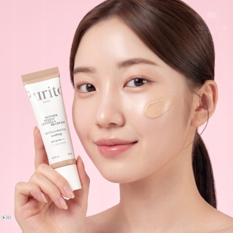 Purito Seoul | Wonder Releaf Centella BB Cream #21 Light Beige | Koreański Krem BB SPF30 - 30ml