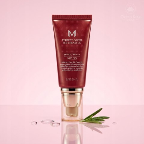 Missha | M Perfect Cover BB Cream SPF42 | Koreański Kryjący Krem BB - 23 Natural Beige 50ml