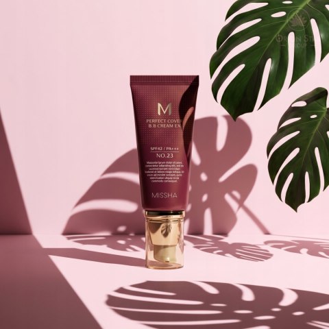 Missha | M Perfect Cover BB Cream SPF42 | Koreański Kryjący Krem BB - 23 Natural Beige 50ml