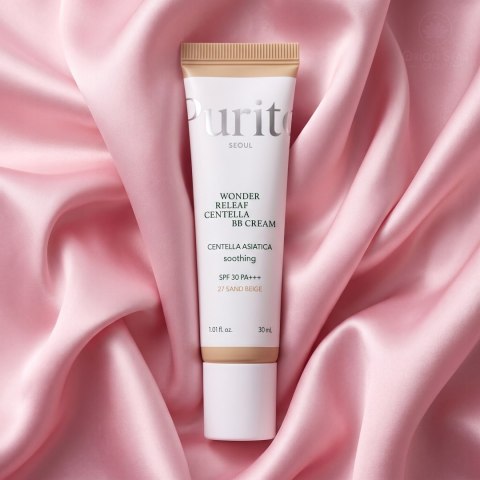 Purito Seoul | Wonder Releaf Centella BB Cream SPF30 PA+++ (#27 Sand Beige) | Koreański Krem BB do Twarzy - 30ml