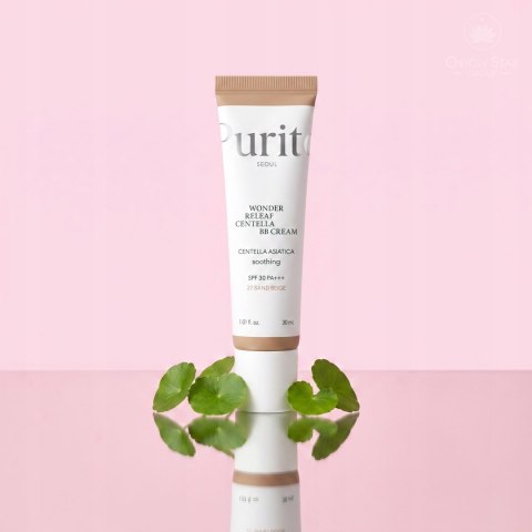 Purito Seoul | Wonder Releaf Centella BB Cream SPF30 PA+++ (#27 Sand Beige) | Koreański Krem BB do Twarzy - 30ml