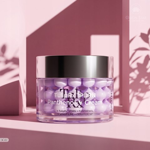 APOTHE | Tulip Rx PDRN Panthenol V Cream | Koreański Krem do Twarzy Regenerujący - 50ml