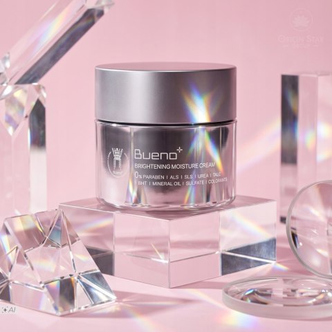 Bueno | Brightening Moisture Cream | Koreański Krem do Twarzy Rozjaśniający - 80g