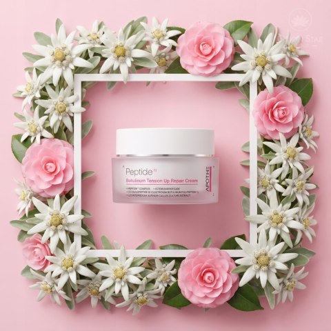 APOTHE | Peptide 11 Botulinum Tension Up Repair Cream | Koreański Krem do Twarzy Ujędrniająco-Regenerujący - 50ml