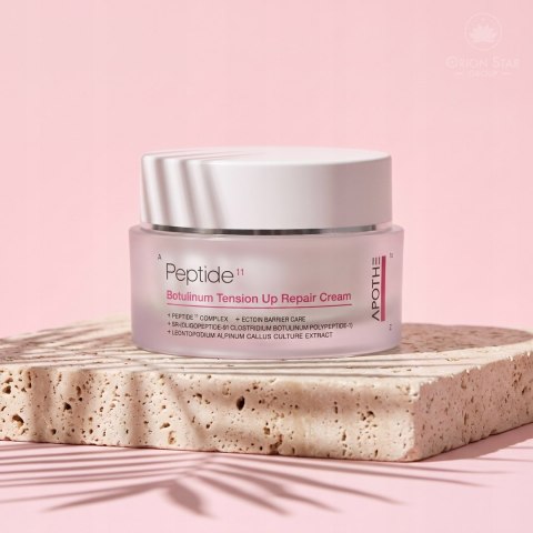 APOTHE | Peptide 11 Botulinum Tension Up Repair Cream | Koreański Krem do Twarzy Ujędrniająco-Regenerujący - 50ml