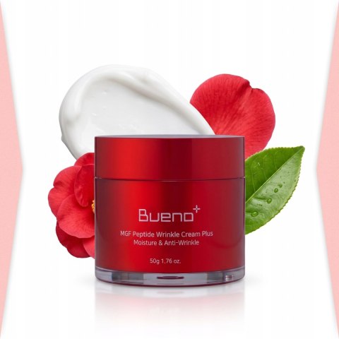 Bueno | MGF Peptide Wrinkle Cream Plus | Koreański Krem Przeciwzmarszczkowy do Twarzy - 50g