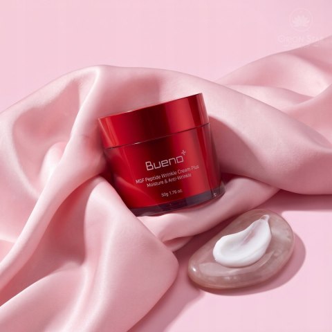 Bueno | MGF Peptide Wrinkle Cream Plus | Koreański Krem Przeciwzmarszczkowy do Twarzy - 50g