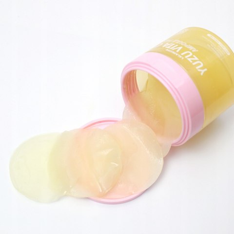 LalaRecipe | Yuzu Vita C Ampoule Pad | Koreańskie Płatki Rozjaśniające do Twarzy - 150ml