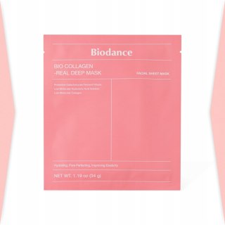 Biodance | Bio-Collagen Real Deep Mask | Koreańska Maska Kolagenowa Ujędrniająca - 1 szt