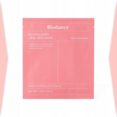 Biodance | Bio-Collagen Real Deep Mask | Koreańska Maska Kolagenowa Ujędrniająca - 1 szt