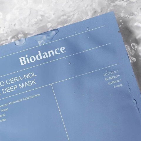 Biodance | Hydro Cera-nol Real Deep Mask | Koreańska Maska Kojąco-Nawilżająca - 1 szt