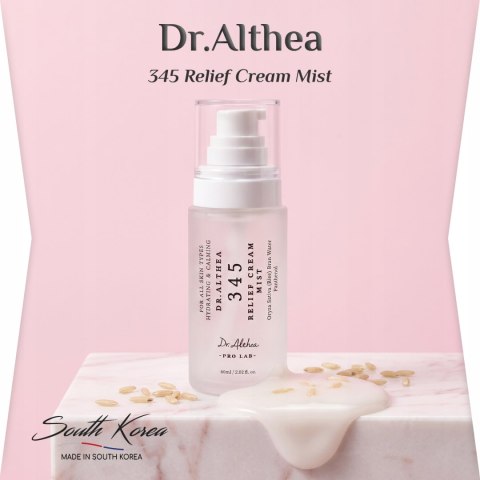 Dr. Althea | 345 Relief Cream Mist | Koreańska Mgiełka do Twarzy Łagodząca - 60ml