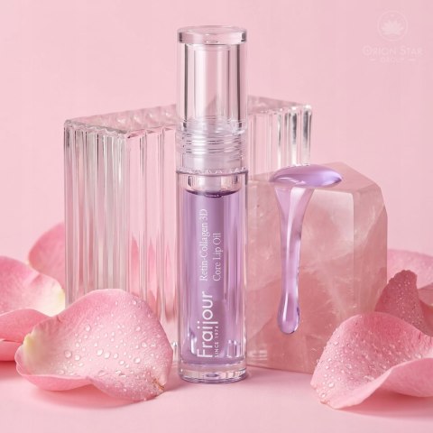 Fraijour | Retin-Collagen 3D Core Lip Oil | Koreański Wygładzający Olejek do Ust - 3,5ml
