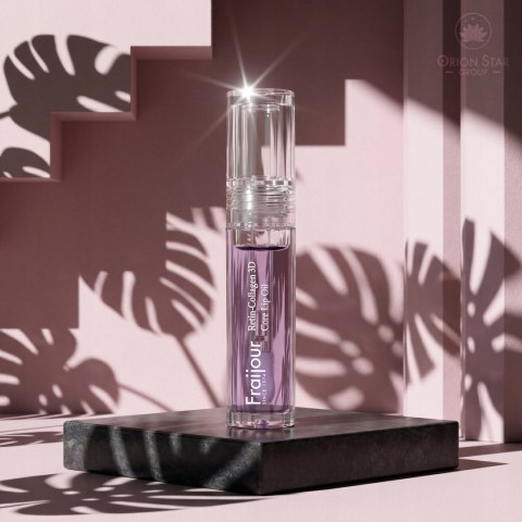 Fraijour | Retin-Collagen 3D Core Lip Oil | Koreański Wygładzający Olejek do Ust - 3,5ml