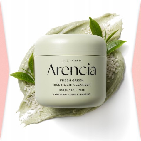 ARENCIA | Fresh Green Rice Mochi Cleanser | Koreańska Pasta Oczyszczająca do Twarzy - 120g
