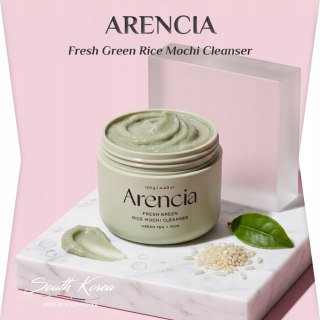 ARENCIA | Fresh Green Rice Mochi Cleanser | Koreańska Pasta Oczyszczająca do Twarzy - 120g