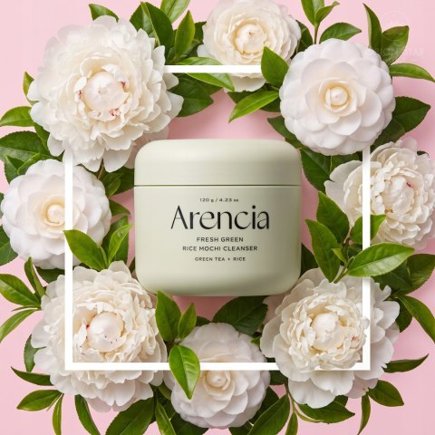 ARENCIA | Fresh Green Rice Mochi Cleanser | Koreańska Pasta Oczyszczająca do Twarzy - 120g