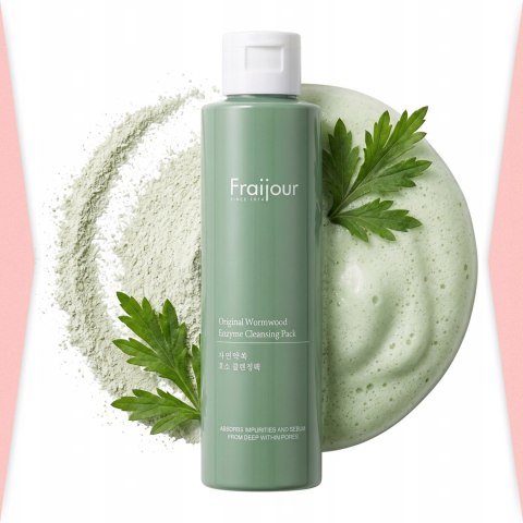 Fraijour | Original Wormwood Enzyme Cleansing Pack | Koreańska Maska Oczyszczająca do Twarzy - 80g