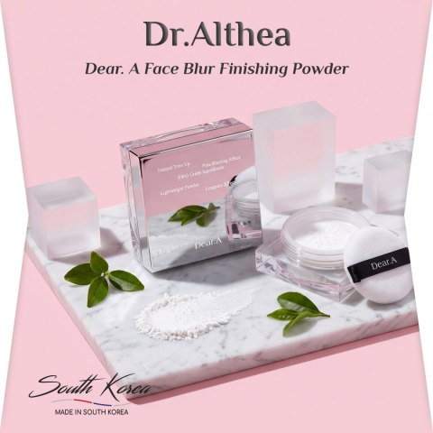 Dr. Althea | Dear. A Face Blur Finishing Powder | Koreański Puder Wygładzający do Twarzy - 8g