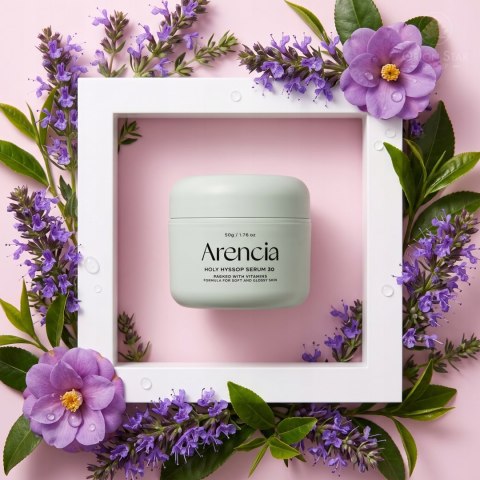 Arencia | Holy Hyssop Serum | Koreańskie Serum do Twarzy Rozjaśniające - 50g