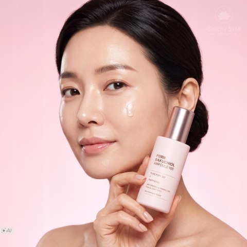 CUSKIN | Dr. Solution PDRN Bakuchiol Ampoule 100 | Koreańska Ampułka do Twarzy Odmładzająca - 35ml