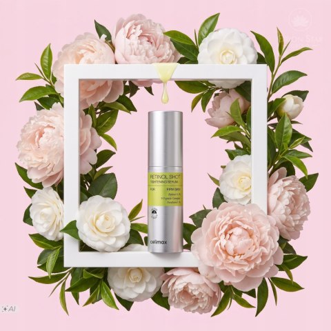 Celimax | The Vita-A Retinol Shot Tightening Serum | Koreańskie Serum do Twarzy z Retinolem - 30ml