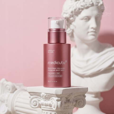 Medicube | PDRN Pink Exsome Shot Serum 2000 | Koreańskie Serum Regenerujące do Twarzy - 30ml
