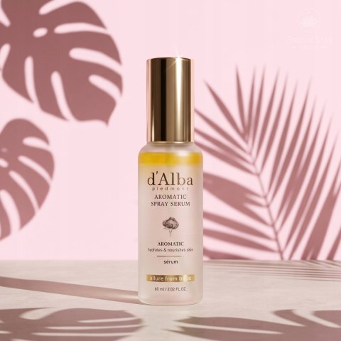 d'Alba | White Truffle First Aromatic Spray Serum | Koreańskie Serum w Sprayu do Twarzy - 60ml