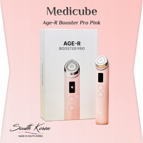 Medicube | Age-R Booster Pink | Koreańskie Urządzenie do Pielęgnacji Twarzy Wielofunkcyjne